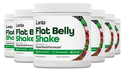 Lanta Flat Belly Shake 6 bottle